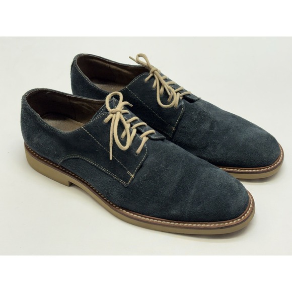 Gordon Rush Austin Blue Suede Lace Up Casual Derby 10M Preppy Sartorial main image 9